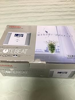 Amazon.co.jp: TOSHIBA CDラジオ(クロック付) CUTEBEAT ホワイト TY